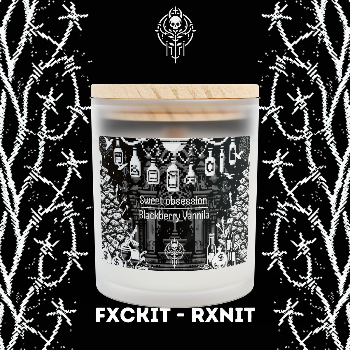 Sweet Obsession Blackberry Vanilla Candle - 11oz Frosted Glass