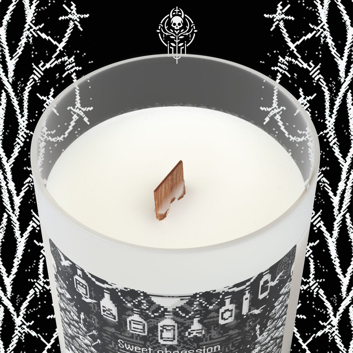 Sweet Obsession Blackberry Vanilla Candle - 11oz Frosted Glass