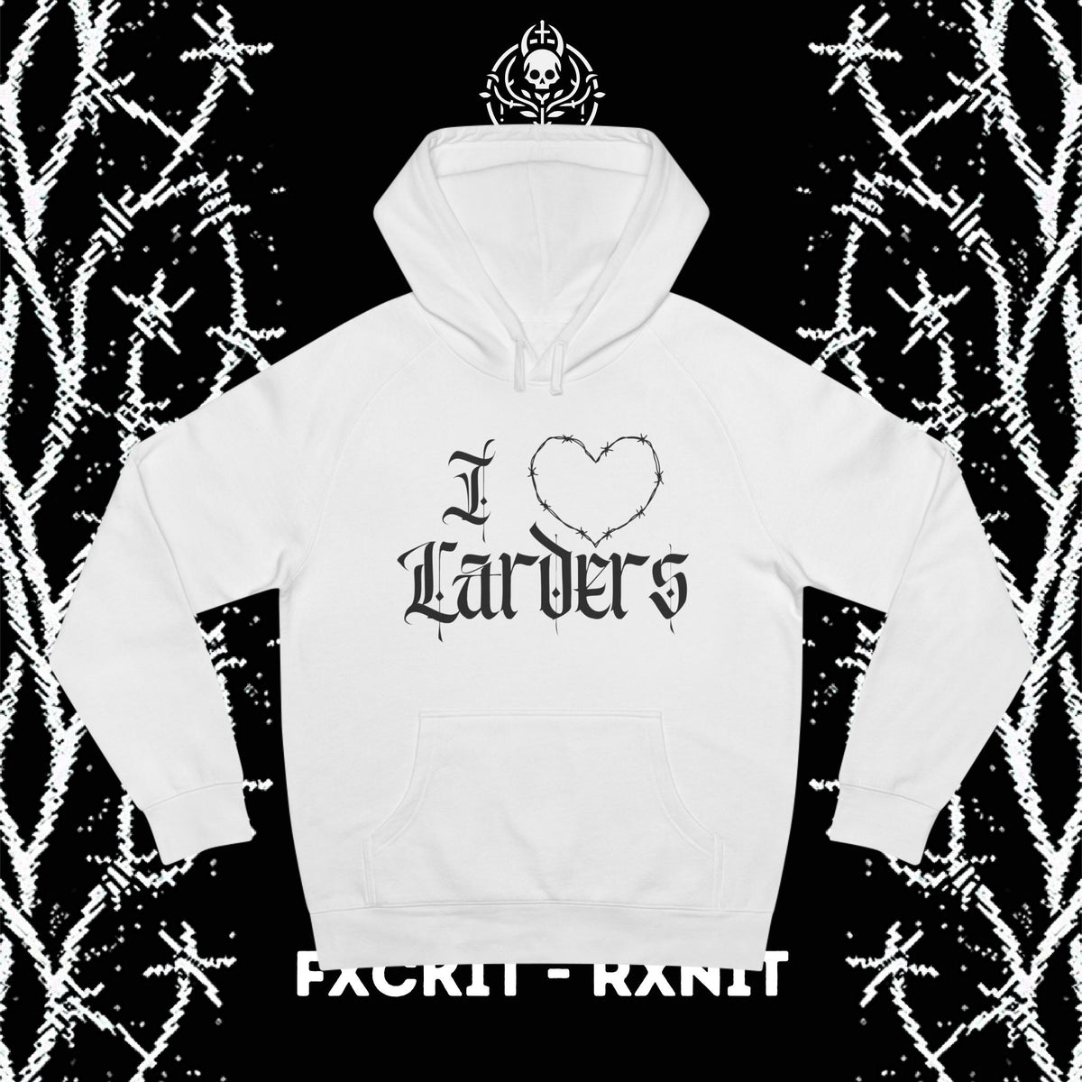 'I Love Larders' Fat Cat Meme Unisex Supply Hoodie